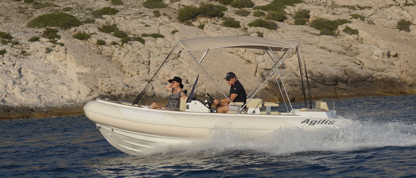 Agilis 560D superyacht tender – the most luxury tender for 10 persons in Agilis range.