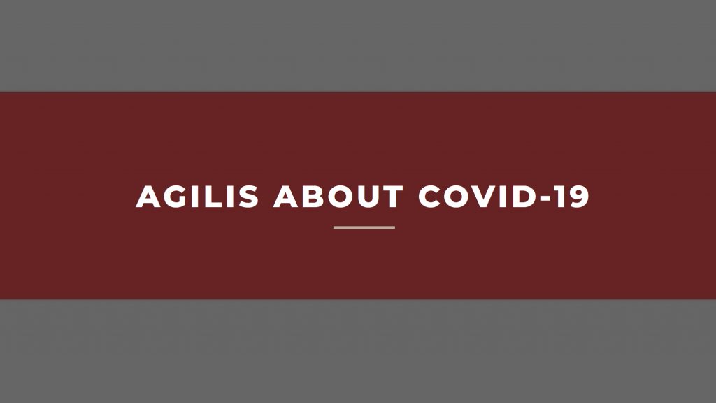 AGILIS à propos du COVID-19